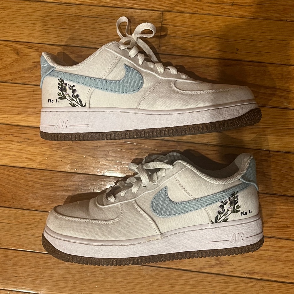 nike air force 1 indigo | size w8